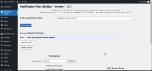 DarkMatter Website Utilities & WordPress Plugin